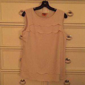Beige Tory Burch top